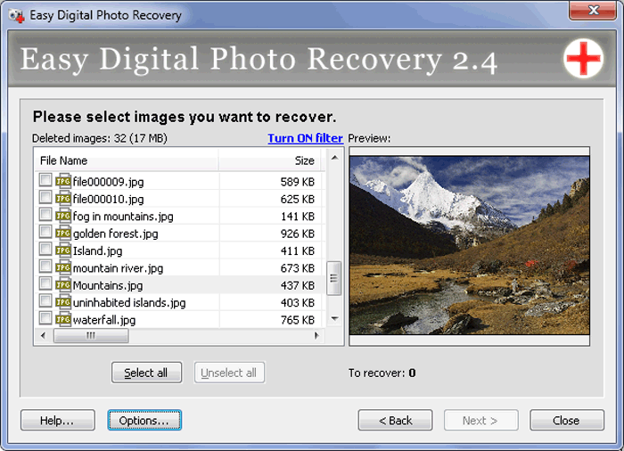 Easy Digital Photo Recovery – 数码照片恢复软件丨反斗限免